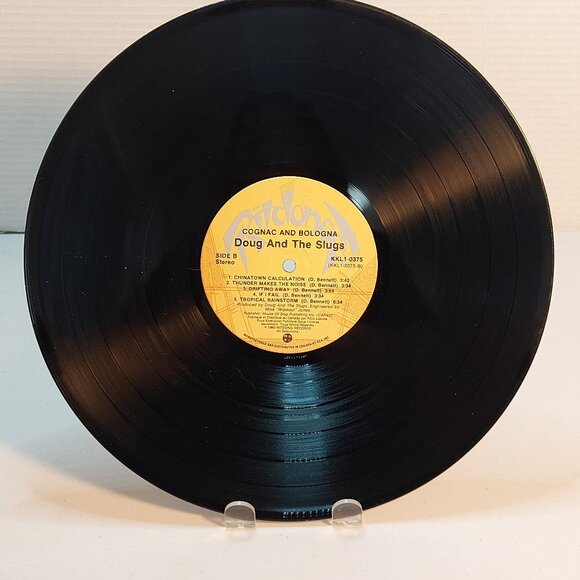 Doug and The Slugs ~ Cognac and Bologna (Vinyl LP, 1981) - Picture 3 of 4